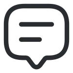 Message Text 1 SVG Icon